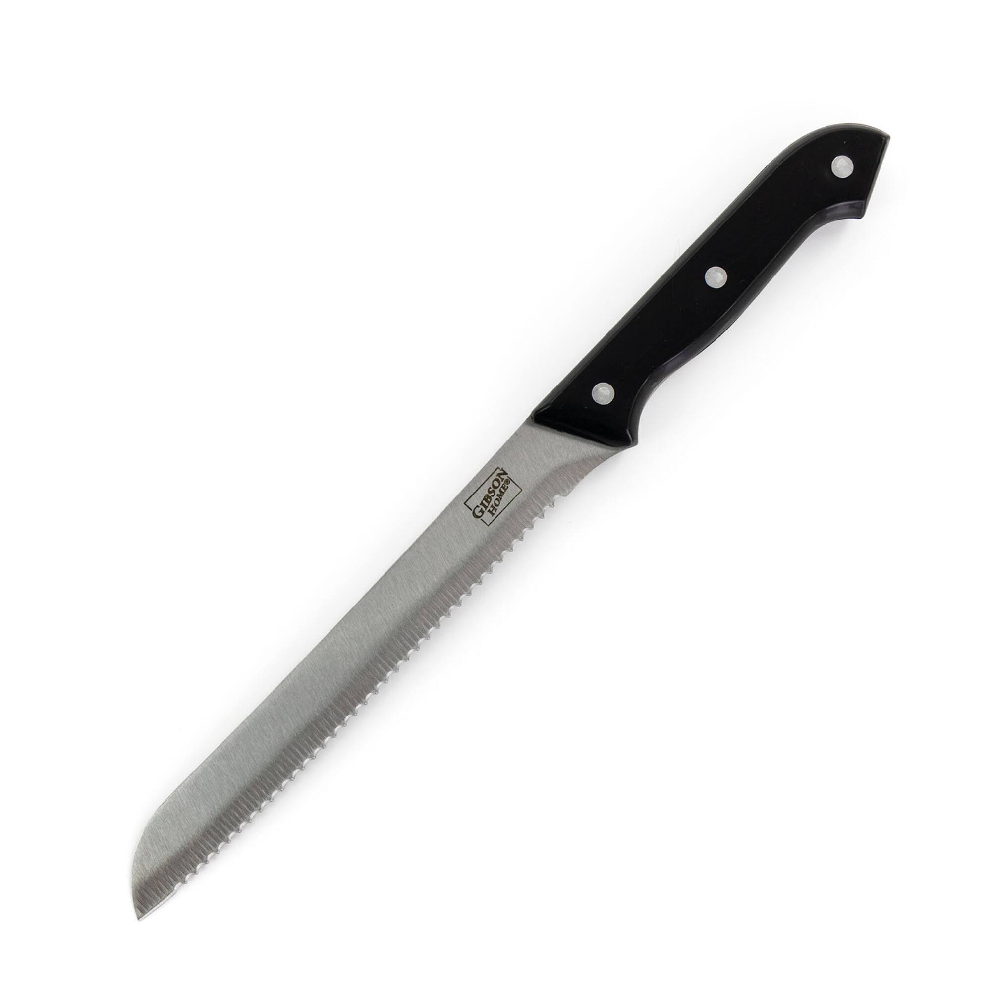 Gibson Home® Wildcraft 15-Piece Stainless Steel Cutlery Set with Pinewood Cutting Board
